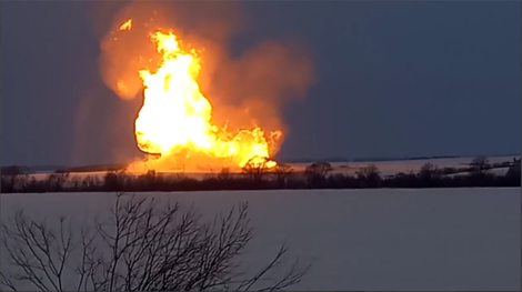 Взорвался поставляющий топливо через Украину в Европу газопровод