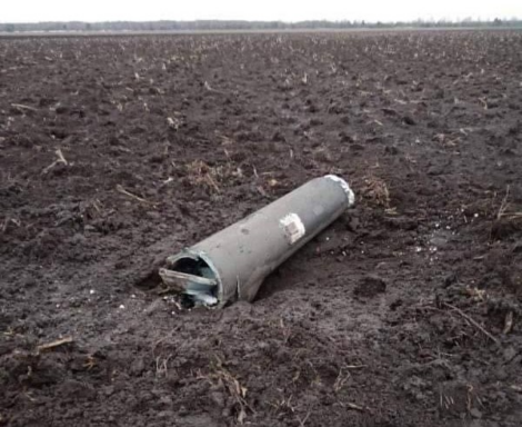 Украинская ракета C-300 упала в Белоруссии