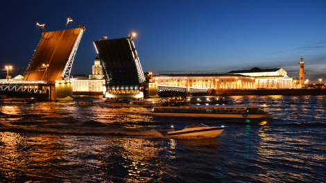 Сезон разводки мостов в Петербурге стартует в апреле