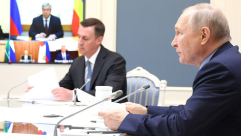 Путин: Экспорт зерна достигнет 60 млн тонн по итогам года