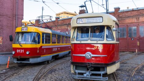 По Москве проедут исторические трамваи и ретроавтомобили