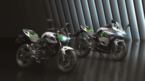Kawasaki представила две модели электрических мотоциклов