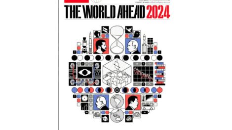 The Economist выпустил обложку с прогнозами на 2024 год