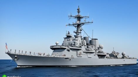 Военный корабль США нарушил границу Китая