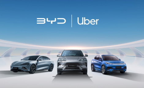 BYD поставят Uber сто тысяч новых электромобилей